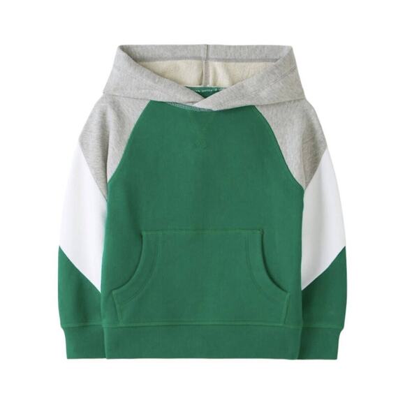 NWT Hanna Andersson Colorblock Hoodie In French Terry , 85 - Picture 1 of 5